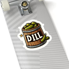 Load image into Gallery viewer, Dill Pickle Barrel Vinyl Sticker, Foodie, Mouthwatering, Whimsical, Fast Food #1
