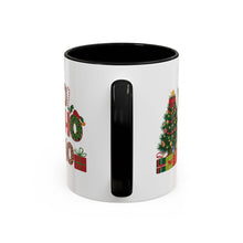 Load image into Gallery viewer, Christmas Coffee Mug - Merry Christmas Tree with Gifts Ho Ho Ho
