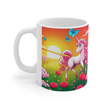 Load image into Gallery viewer, I Dream of Unicorns &amp; Butterflies #20 Ceramic 11oz AI Decorative Coffee Mug
