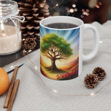 Load image into Gallery viewer, The Family Tree Foundation for Joy #3 11oz mug AI-Generated Artwork
