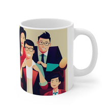 Load image into Gallery viewer, Family life is Healthy for the Soul #12 11oz mug AI-Generated Artwork
