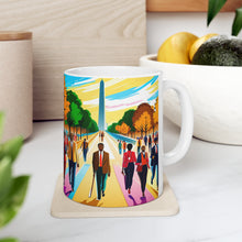 Load image into Gallery viewer, Civil Rights Movement for Peace &amp; Equality #3 Mug AI-Generated Artwork 11oz mug
