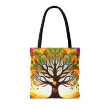 Load image into Gallery viewer, The Family Tree Deep Roots #1 Tote Bag AI Artwork 100% Polyester
