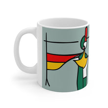 Load image into Gallery viewer, Colors of Africa Solo Dance #5 11oz AI Decorative Coffee Mug
