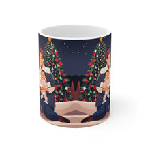 Load image into Gallery viewer, Parents Baby&#39;s First Christmas Ceramic Mug 11oz Design #1
