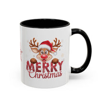 Load image into Gallery viewer, Coffee Mug - Merry Christmas Reindeer Ho Ho Ho - 11, 15oz
