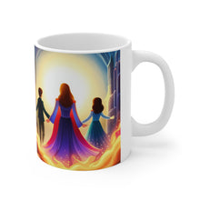 Load image into Gallery viewer, Family life is Healthy for the Soul #9 11oz mug AI-Generated Artwork
