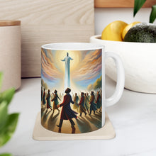 Load image into Gallery viewer, Civil Rights Movement for Peace &amp; Equality #9 Mug AI-Generated Artwork 11oz mug
