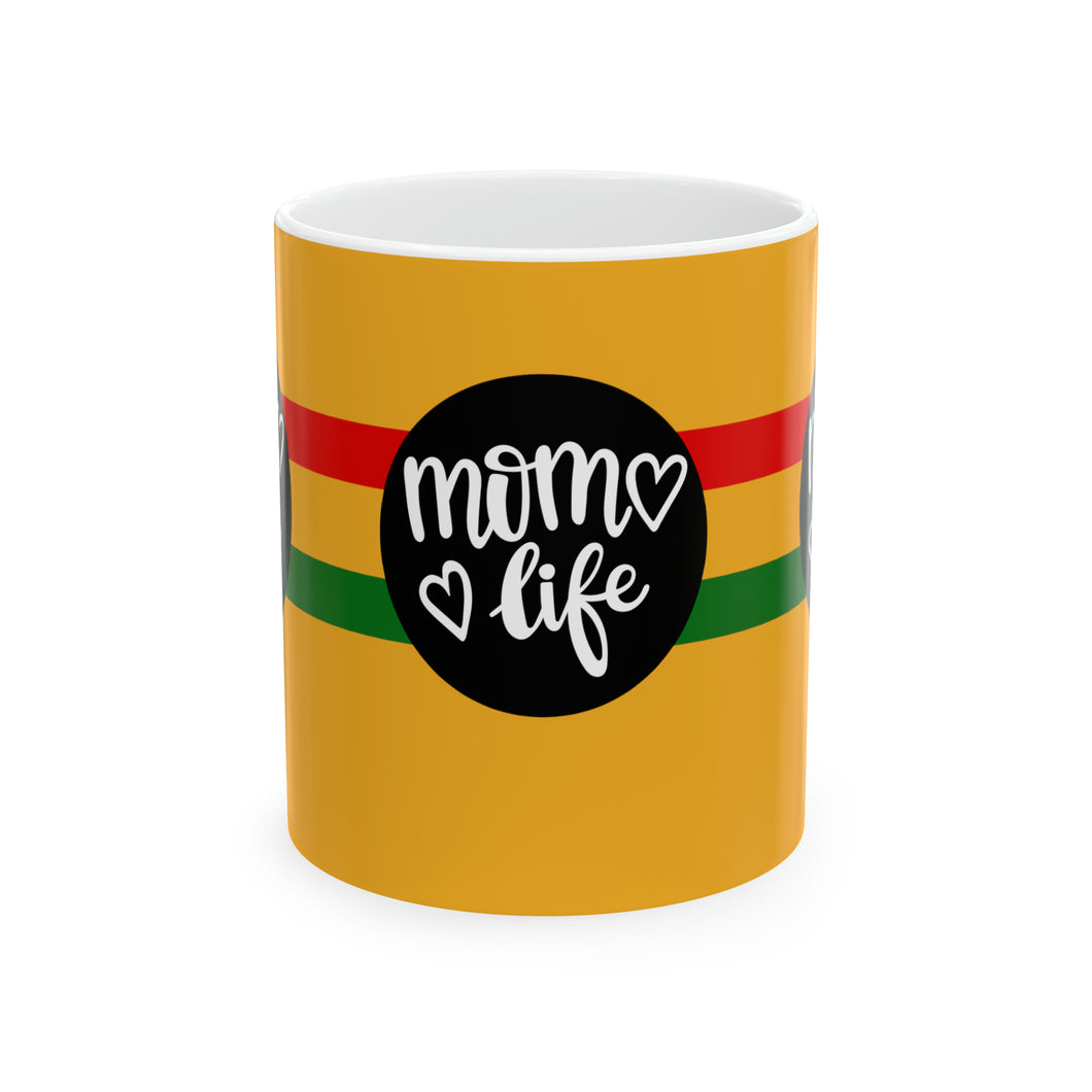 Mom Life 11oz Ceramic Beverage Mug Decorative Art