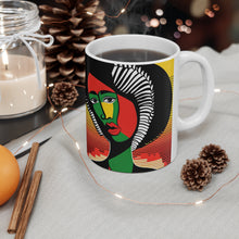 Load image into Gallery viewer, Colors of Africa Tribal Mosaic #13 11oz AI Decorative Coffee Mug

