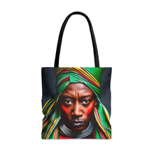 Load image into Gallery viewer, Color of Africa #4 Tote Bag AI Artwork 100% Polyester
