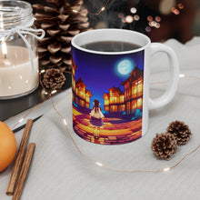 Load image into Gallery viewer, Lunar Moon Anime Fantasy Art #12 Ceramic Mug 11oz AI Generated Artwork
