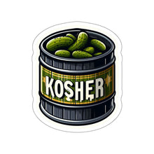 Load image into Gallery viewer, Kosher Pickle Barrel Vinyl Sticker, Foodie, Mouthwatering, Whimsical, Food #3
