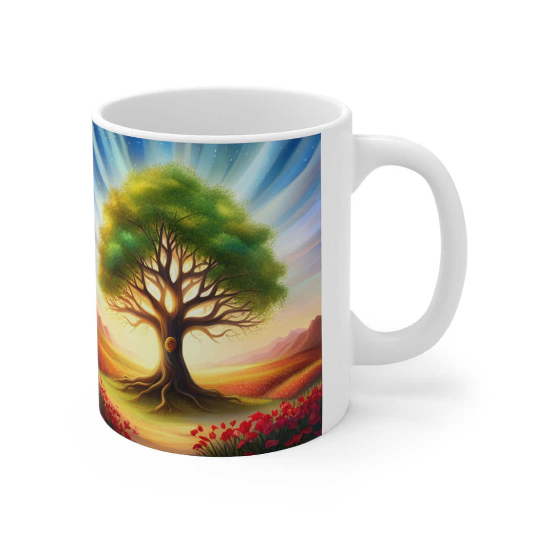 The Family Tree Foundation for Joy #3 11oz mug AI-Generated Artwork