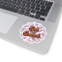 Load image into Gallery viewer, Empower yourself God is In Control Vinyl Stickers, Laptop, Diary, Journal #1
