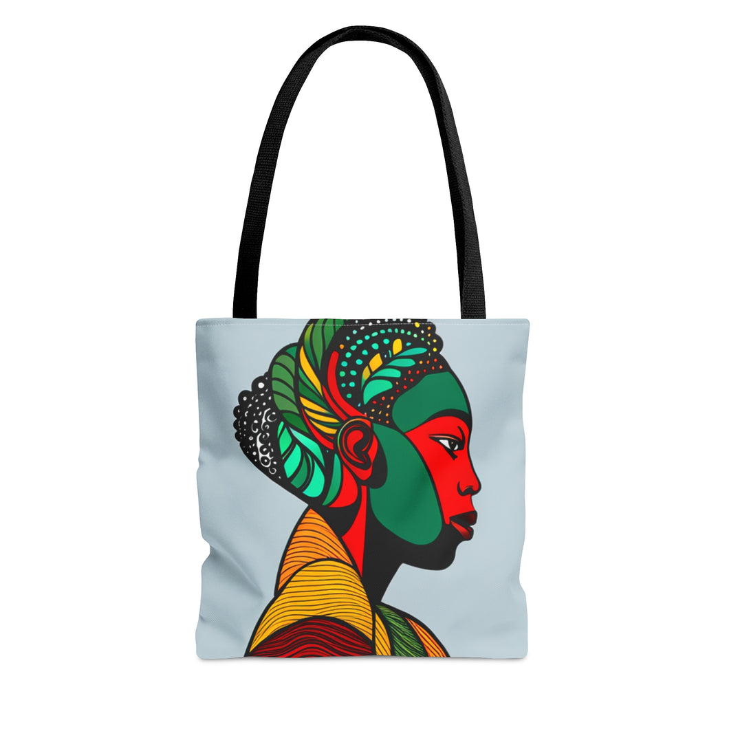 Color of Africa #19 Tote Bag AI Artwork 100% Polyester