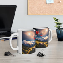 Load image into Gallery viewer, Nothing but True Love at Sunset #6 11oz mug AI-Generated Artwork
