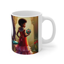 Load image into Gallery viewer, Playing Dress up Just Like Mommie #13 Mug 11oz mug AI-Generated Artwork
