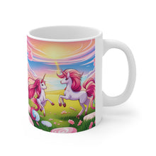 Load image into Gallery viewer, I Dream of Unicorns &amp; Butterflies #15 Ceramic 11oz AI Decorative Coffee Mug
