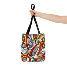 Load image into Gallery viewer, Color of Africa #13 Tote Bag AI Artwork 100% Polyester
