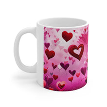 Load image into Gallery viewer, Valentine&#39;s Day From The Pink Heart #1 Mug 11oz mug AI-Generated Artwork
