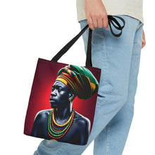 Load image into Gallery viewer, Color of Africa #7 Tote Bag AI Artwork 100% Polyester
