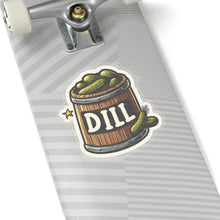 Load image into Gallery viewer, Dill Pickle Barrel Vinyl Sticker, Foodie, Mouthwatering, Whimsical, Fast Food #1
