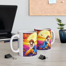 Load image into Gallery viewer, Lunar Moon Fantasy Art Anime #13 Ceramic Mug 11oz AI Generated Artwork
