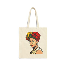 Load image into Gallery viewer, Colors of Africa Queen Mother #14 100% Cotton Canvas Tote Bag 15&quot; x 16&quot;
