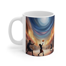 Load image into Gallery viewer, Sports Who Got Game Basketball #3 Ceramic 11oz AI Decorative Mug
