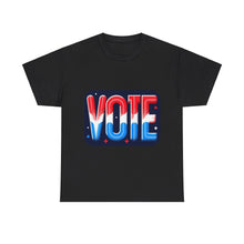 Load image into Gallery viewer, Vote Sign Election Freedom Stand for Liberty, Justice, and Democracy T-Shirt, 2024 Presidential Campaign, Election 2024 Shirt, Vote for Joy
