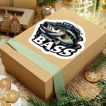 Load image into Gallery viewer, Bet Your Bass Fish Vinyl Stickers, Laptop, Gear, Outdoor Sports Fishing #1
