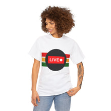 Load image into Gallery viewer, Musewear Video Game Live Sports Unisex Heavy Cotton Crewneck T-Shirt
