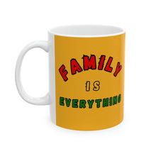 Load image into Gallery viewer, Family is Everything Afrocentric 11oz Ceramic Beverage Mug Decorative Art
