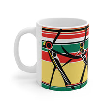 Load image into Gallery viewer, Colors of Africa Dance #1 11oz AI Decorative Coffee Mug
