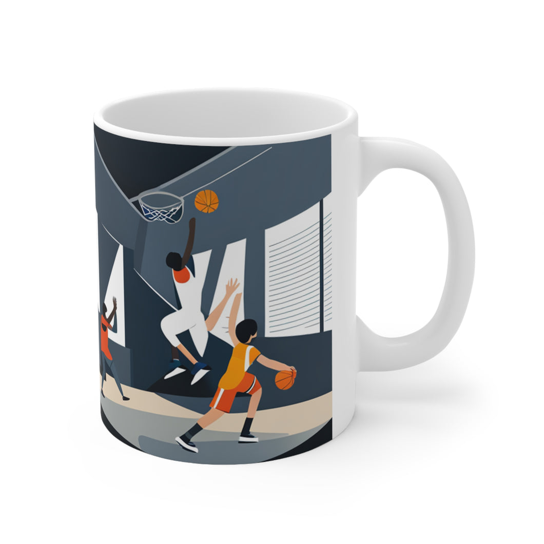 Sports Who Got Game Basketball #10 Ceramic 11oz AI Decorative Mug