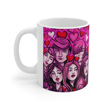 Load image into Gallery viewer, Valentine&#39;s Day From The Pink Heart #15 Mug 11oz mug AI-Generated Artwork
