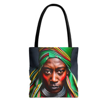 Load image into Gallery viewer, Color of Africa #4 Tote Bag AI Artwork 100% Polyester
