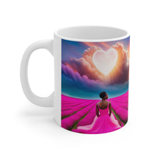 Load image into Gallery viewer, Valentine&#39;s Day From The Pink Heart #33 Ceramic Mug 11oz AI Artwork
