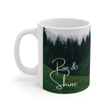 Load image into Gallery viewer, Rise and Shine #35 Ceramic 11oz Decorative Coffee Mug
