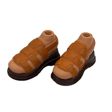 Load image into Gallery viewer, Bratz Boyz Footwear Rust Tan Platform Straps Sandal Shoes
