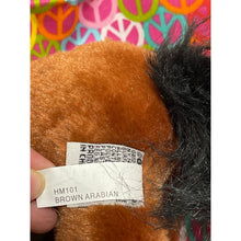 Load image into Gallery viewer, Webkinz Brown Arabian Horse HM101 No Code Stuffed Plush Animal Pet
