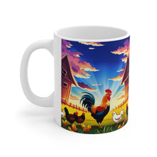 Load image into Gallery viewer, Rise and Shine #39 Ceramic 11oz AI Decorative Coffee Mug
