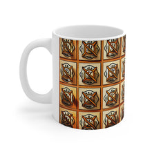 Load image into Gallery viewer, Professional Worker Firefighter #4 Ceramic 11oz Mug AI-Generated Artwork
