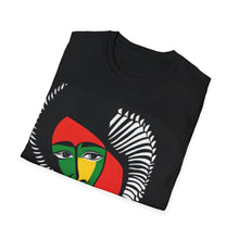 Load image into Gallery viewer, Color of Africa Tribal Mosaic #13 Unisex Softstyle Short Sleeve Crewneck T-Shirt
