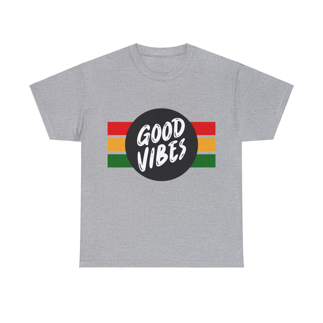 Muse Wearable Sports Good Vibes Unisex Heavy Cotton Crewneck T-Shirt