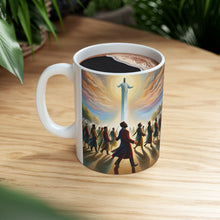 Load image into Gallery viewer, Civil Rights Movement for Peace &amp; Equality #9 Mug AI-Generated Artwork 11oz mug
