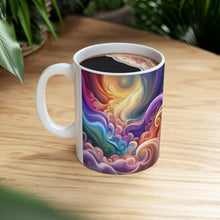 Load image into Gallery viewer, Fusion of Bright Pastel Colors #5 Mug 11oz mug AI-Generated Artwork
