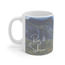 Load image into Gallery viewer, Rise and Shine #3 Ceramic 11oz Decorative Coffee Mug
