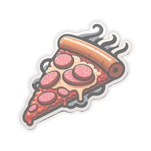 Load image into Gallery viewer, Pizza Slice Foodie Vinyl Stickers, Funny, Laptop, Water Bottle, Journal, #19
